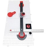 Creator's Beetle Bits Mini Glass Cutting System Portable Work Station for Geometric Shapes Complete with 2 Waffle Grids and Push Button Flying Beetle Glass Cutter Included - DIY - Made in The USA
