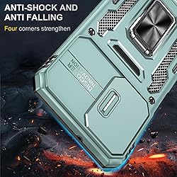 Ezanmull for Samsung Galaxy A15 5G Case with Slide