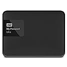 WD 1TB Black My Passport Ultra Portable External Hard Drive - USB 3.0 - WDBGPU0010BBK-NESN [Old Model]