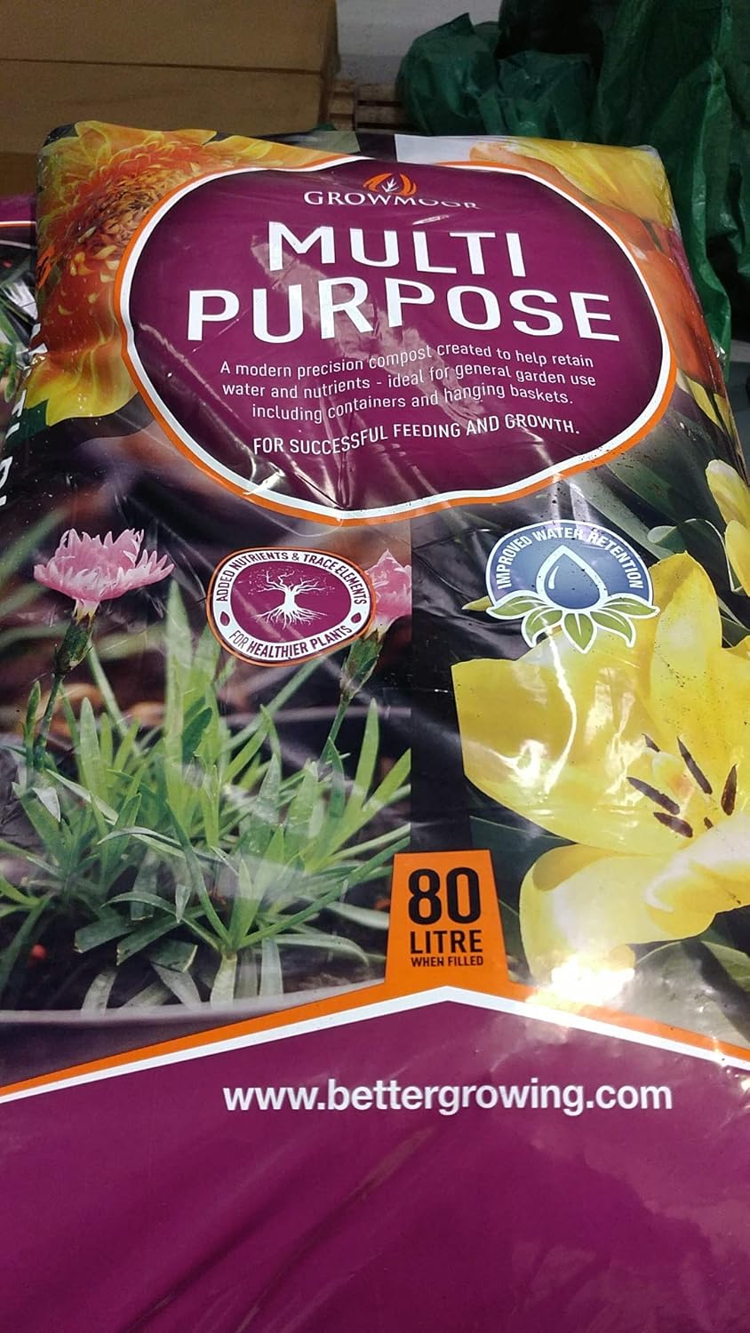 GROWMOOR Multi Purpose Compost 80 litre Amazon.co.uk Garden & Outdoors