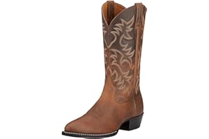 Ariat Heritage Round Toe Western Boots - Men’s Round Toe Cowboy Boot