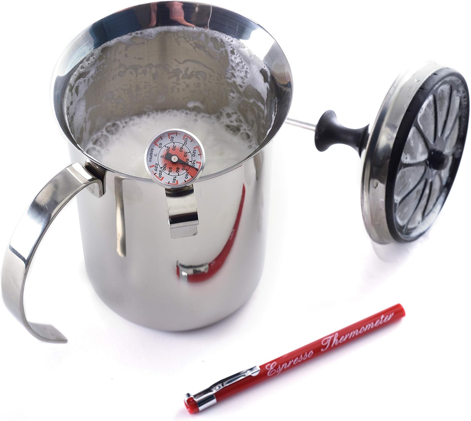 Norpro 5981 Espresso Thermometer, One Size, As Shown: Instant Read Thermometers: Kitchen & Dining