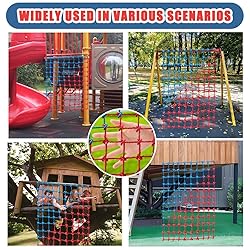 JumpTrzz Climbing Cargo Net, Polyester Playground