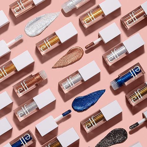 e.l.f. eyeshadow liquid Amazon.com : e.l.f. Liquid Metallic Eyeshadow, Gel Formula, High-Impact  Multi-Dimensional Finish, One-Swipe Coverage, Supernova, 0.1 Fl Oz (3mL) :  Beauty & Personal Care main image 1