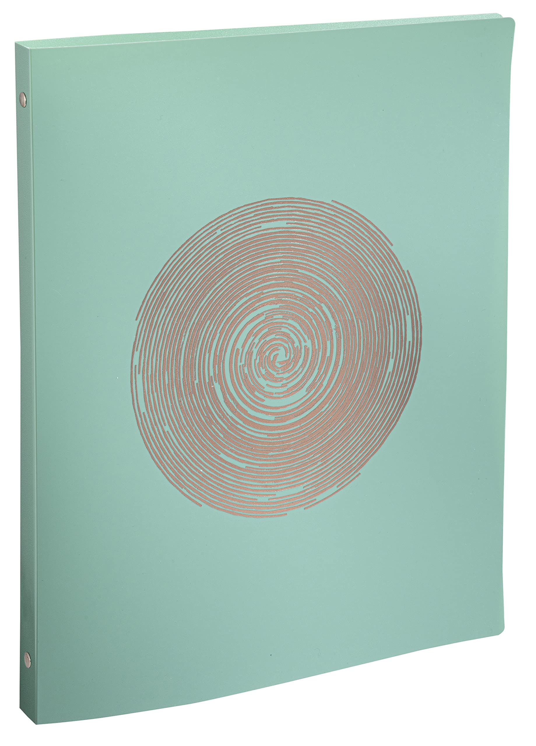 Exacompta - Ref. 51890E - Box of 20 Ellipse recycled PP flexible binders - 4 round rings 15 mm diameter - 20 mm back - external dimensions 32 x 25 cm - A4 file format - assorted colors