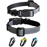 Reflective Silver Stretch Cat Collar &ndash; Escape-Safe Alternative to Breakaway | Adjustable, Soft, Comfortable, Elastic, Non Breakaway, High Visibility, Nighttime, Outdoor, Heavy Duty, ID, Bell compatible