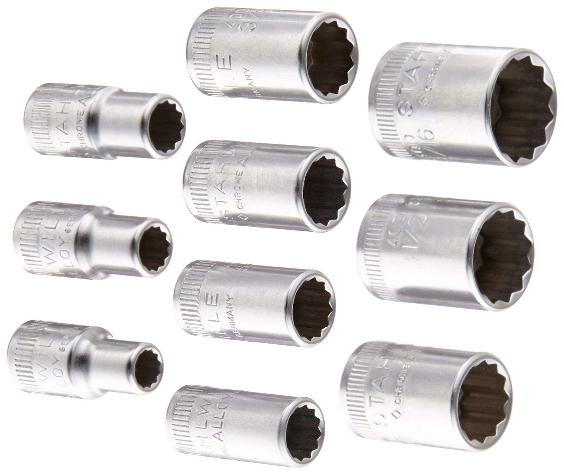 Stahlwille 10 Bi Hexagon Sockets With Clip Strip Af
