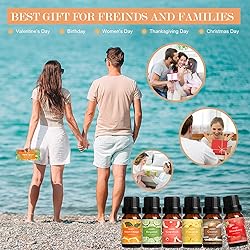 SALUBRITO Fresh Fruit Fragrance Oils Set, Essential
