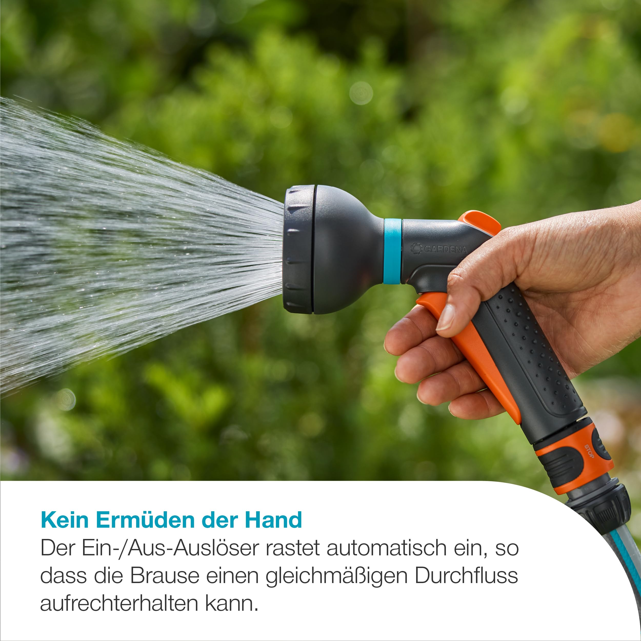 Gardena Classic Bewässerungsbrause Spritzen & Brausen: Classic Bewässerungsbrause, Weiches Sprühbild für die Pflanzenbewässerung, Made in Germany, Auf Langlebigkeit ausgelegt (18365-20) 5