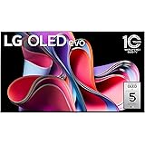 LG G3 Series 65-Inch Class OLED evo 4K Processor Smart Flat Screen TV for Gaming with Magic Remote AI-Powered Gallery Edition