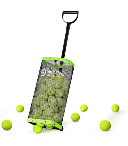 Amazon.com : Prince PL055 Tennis Ball Basket, Compact Type