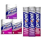 Propel Electrolyte Enhanced Water Drink Mix Powder Packets, Grape Variety Pack, Zero Calorie & Sugar Hydration with Vitamins C & E (30 Packets)