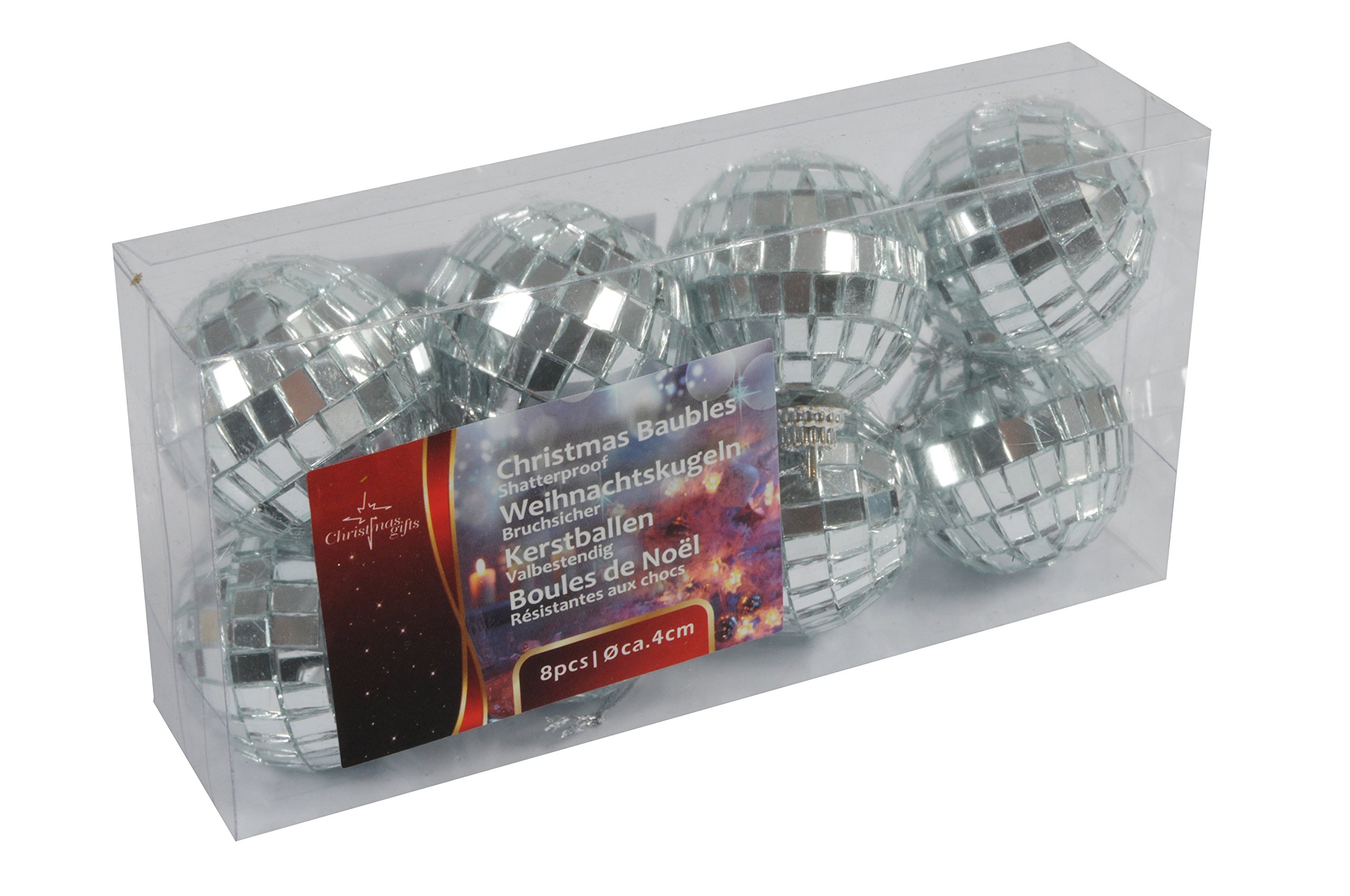 KERSTBALLEN DISCO 8ST - VARIOU