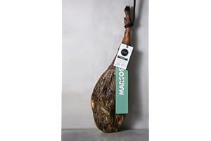 LOS IBERICOS DE PUEBLO COUNTRYSIDE IBERICOS M MARCOS SALAMANCA DESDE 1965 MARCOS SALAMANCA Pasture-Raised Iberico Pork | Dry-cured, Grain-fed Iberico Bone In Ham/Jamon 50% Iberico Cebo de Campo