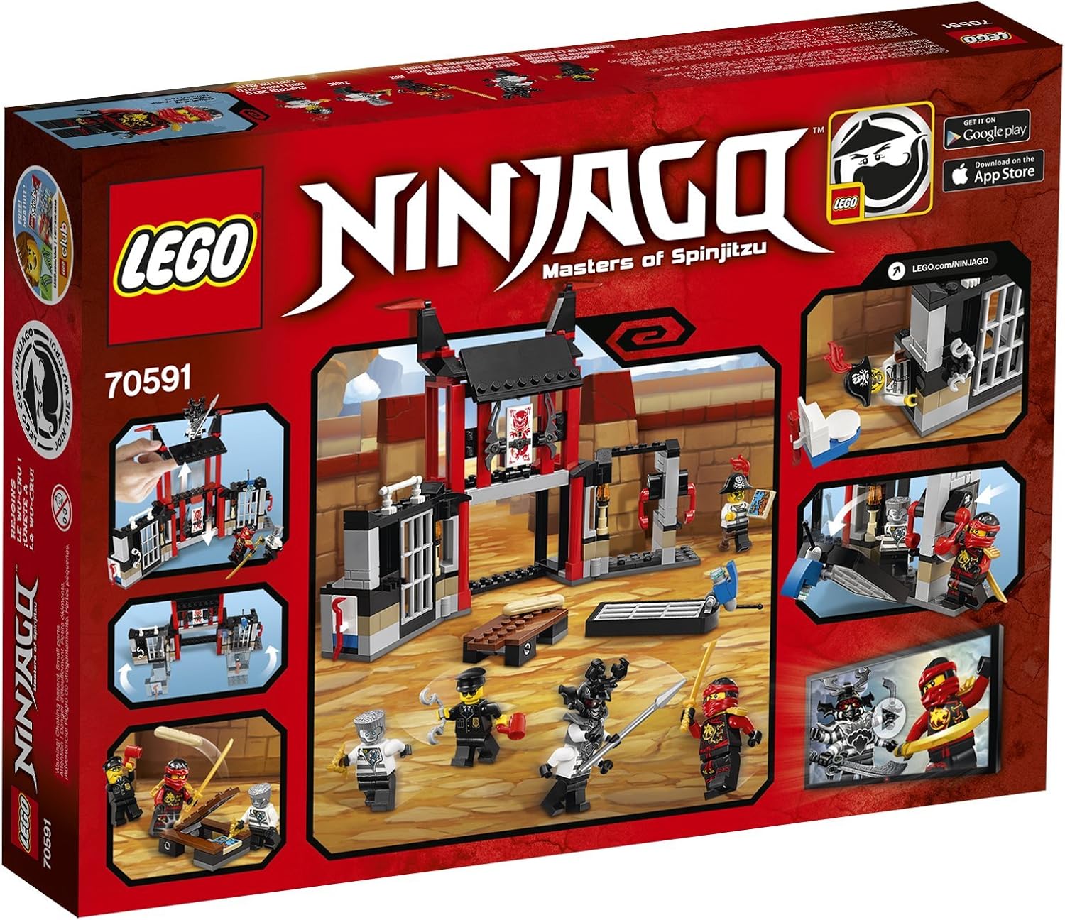 lego ninjago kryptarium prison breakout