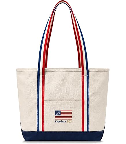 Amazon.com | Thankful Greetings America 250 Premium Canvas Tote