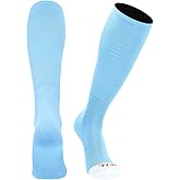 TCK Prosport Tube Socks Baseball Socks Softball Football Socks Durable and Moisture Wicking Over the Calf