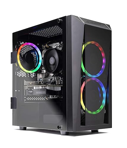 SkyTech Blaze II Gaming Computer PC Desktop Ryzen 2600 6-Core