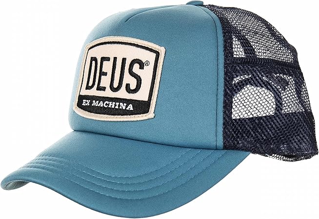 Amazon Co Jp Deus Ex Machina デウスエクスマキナ メッシュキャップ 帽子 Moretown Trucker Dark Blue Dmp 服 ファッション小物