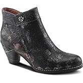 L'Artiste Bestlove Women's Leather Ankle Boots with Cushioned Comfort