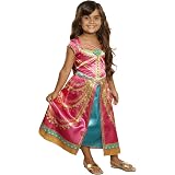 Aladdin Disney Jasmine Dress Costume Pink Fuchsia Outfit