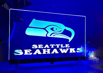 Seattle Seahawks Leuchtschild LED Neu Schild NFL USA Neon / neonschild