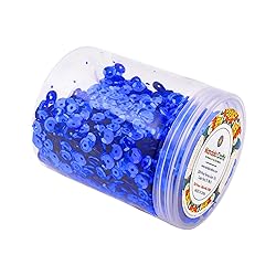 Mandala Crafts 20000 Dark Blue Sequins for Crafts