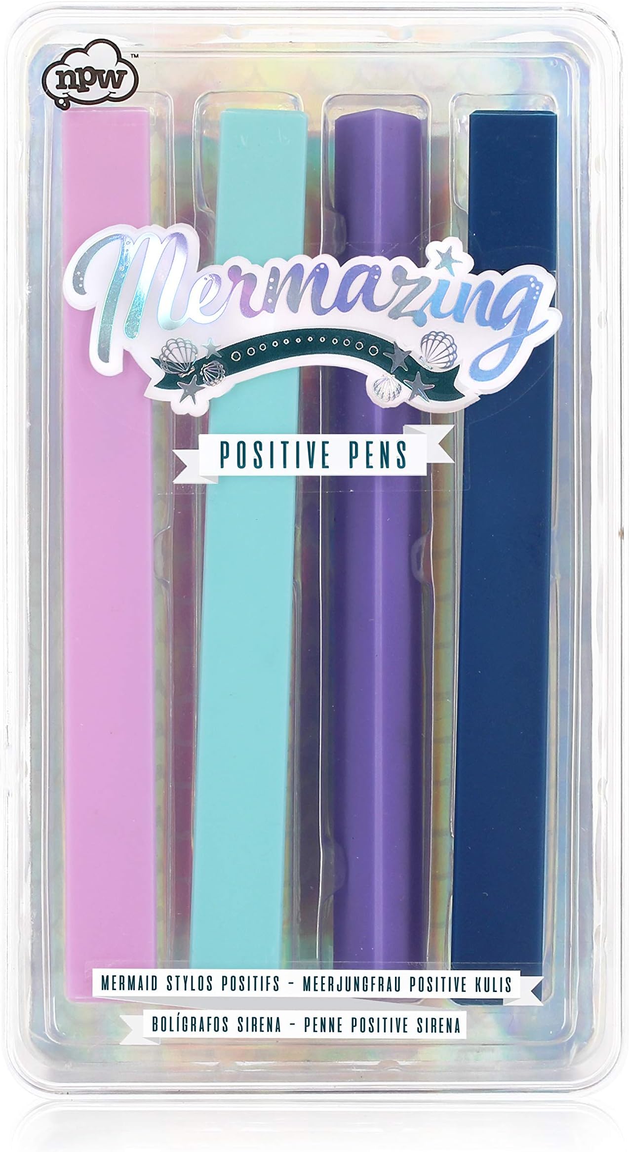 NPWNPW75229 Mermaid-Positive Pens, None