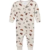 Modern Moments by Gerber unisex-baby Hacci Footless Pajamas