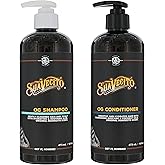 OG Shampoo & Conditioner Set 16 oz Pump Bottle with Provitamin B5, Natural Oils To Fortify & Restore Damaged Hair, Gently Cleanses Conditions Soothes & Hydrates, Sulfate Free Works On All Hair Types