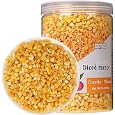 Freeze Dried Mango Diced, Freeze Dried Fruit, 7oz/200g Natural Dehydrated Mango, No Sugar Added, for Baking,Smoothie, Yogurt,Tea