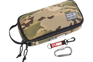 Rough Enough Small Tool Bag with Zipper 9" Portable Tool Pouch Case, Heavy-Duty Padded Organizer for Electricians, Motorcycle