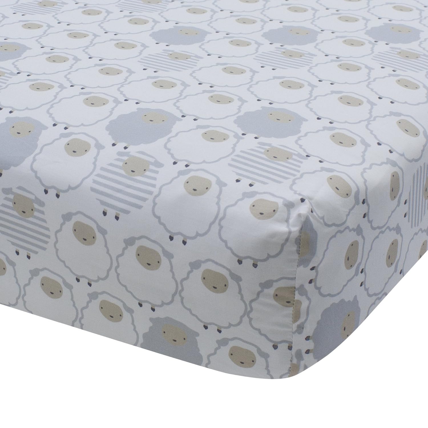 sheep crib bedding set