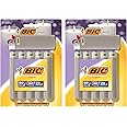 BIC Classic Maxi Pocket Lighter, Gray, 12-Pack (Packaging May Vary)
