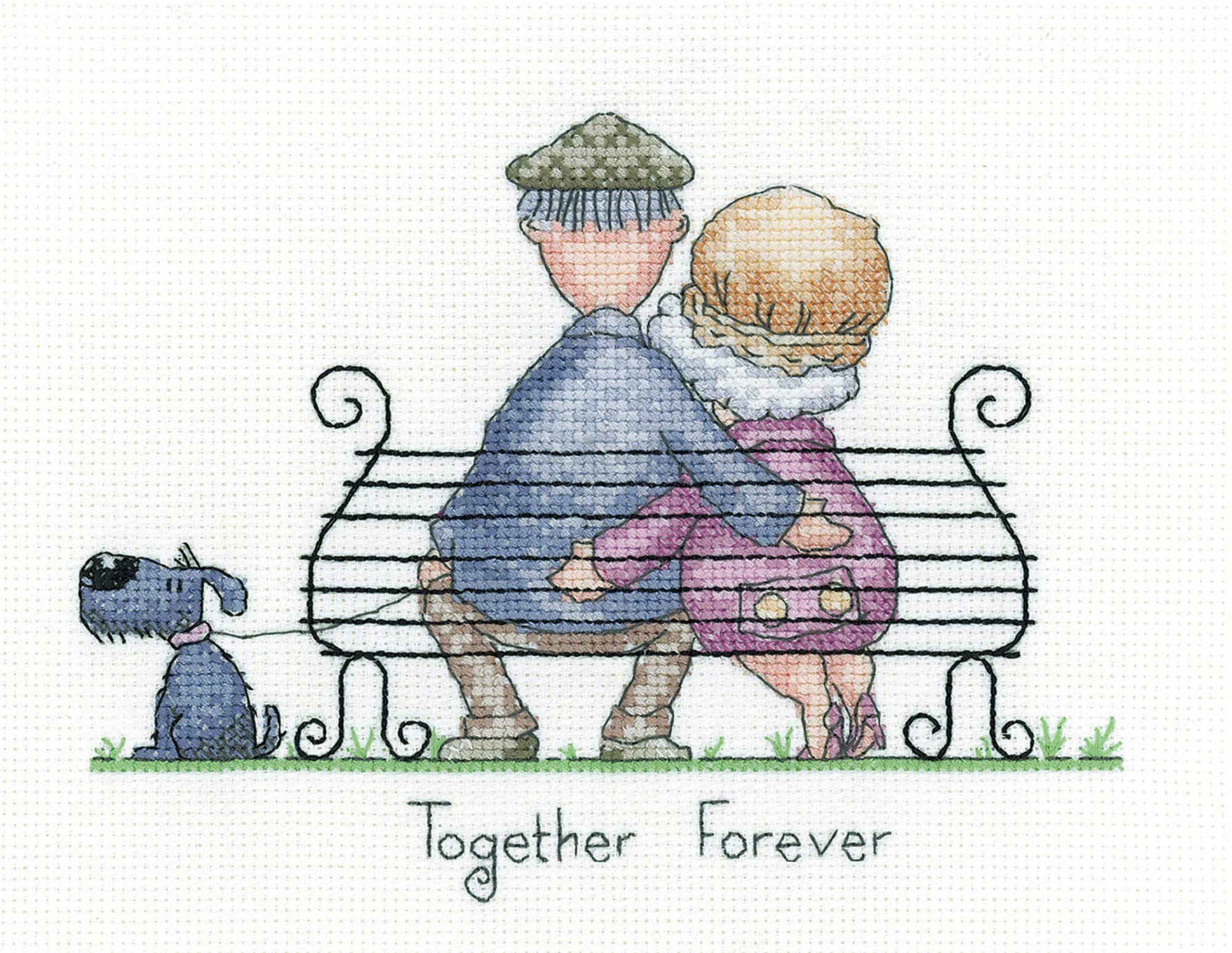 Heritage Crafts Cross Stitch Kit - Together Forever