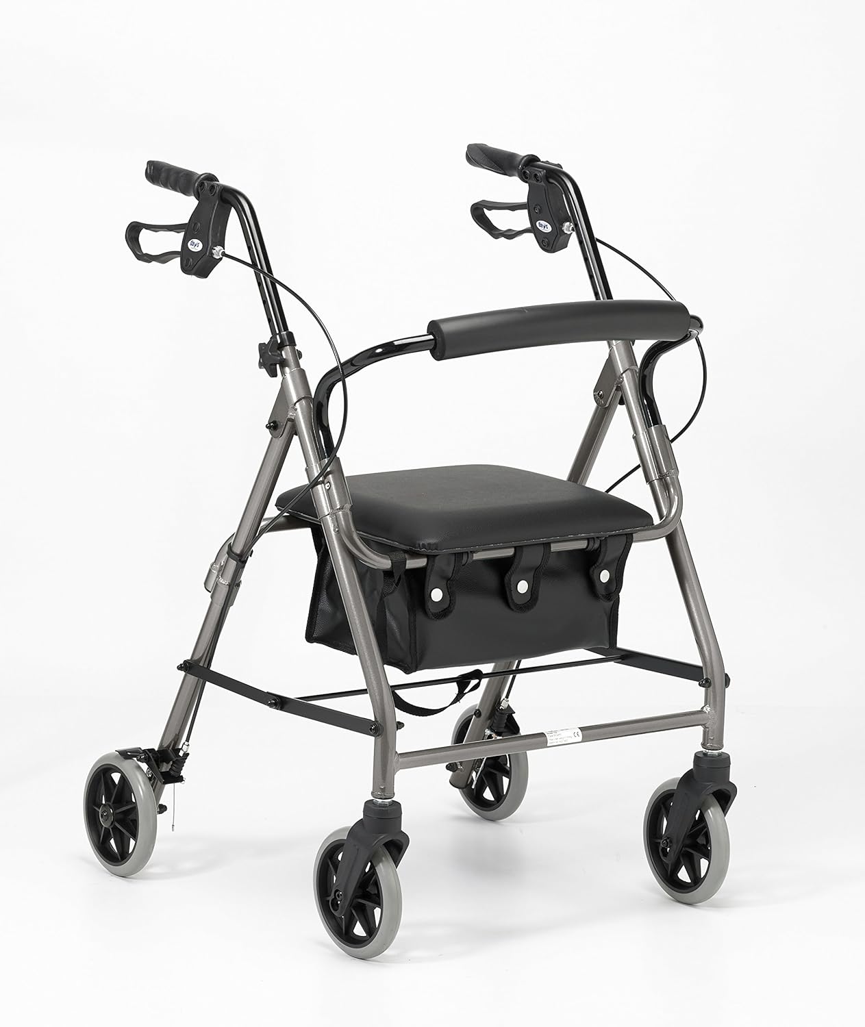 Days Lightweight Folding Four Wheel Rollator, Mobility Walker with