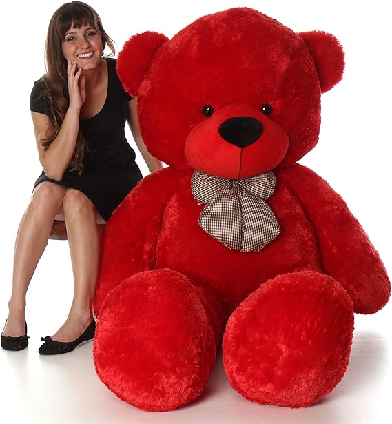 red teddy bear big