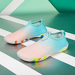 QPT Water Shoes Barefoot Aqua Socks Fast Dry Beach