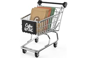 KUSOVILI Sugar Packet Holder, Metal Sweetener Container, Coffee Accessories for Restaurant and Home, Sugar Tea Bag Basket, Co