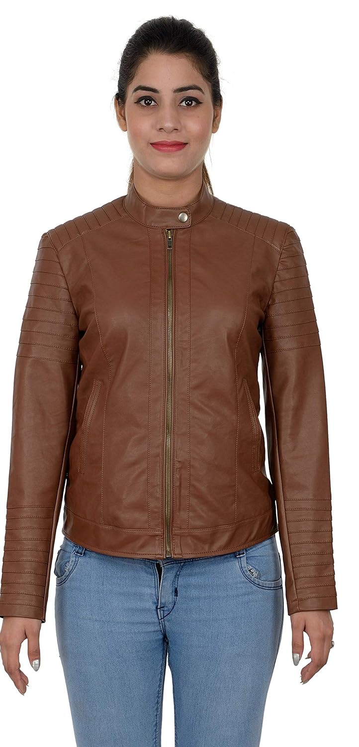 labeeb fashion women's jacket tan