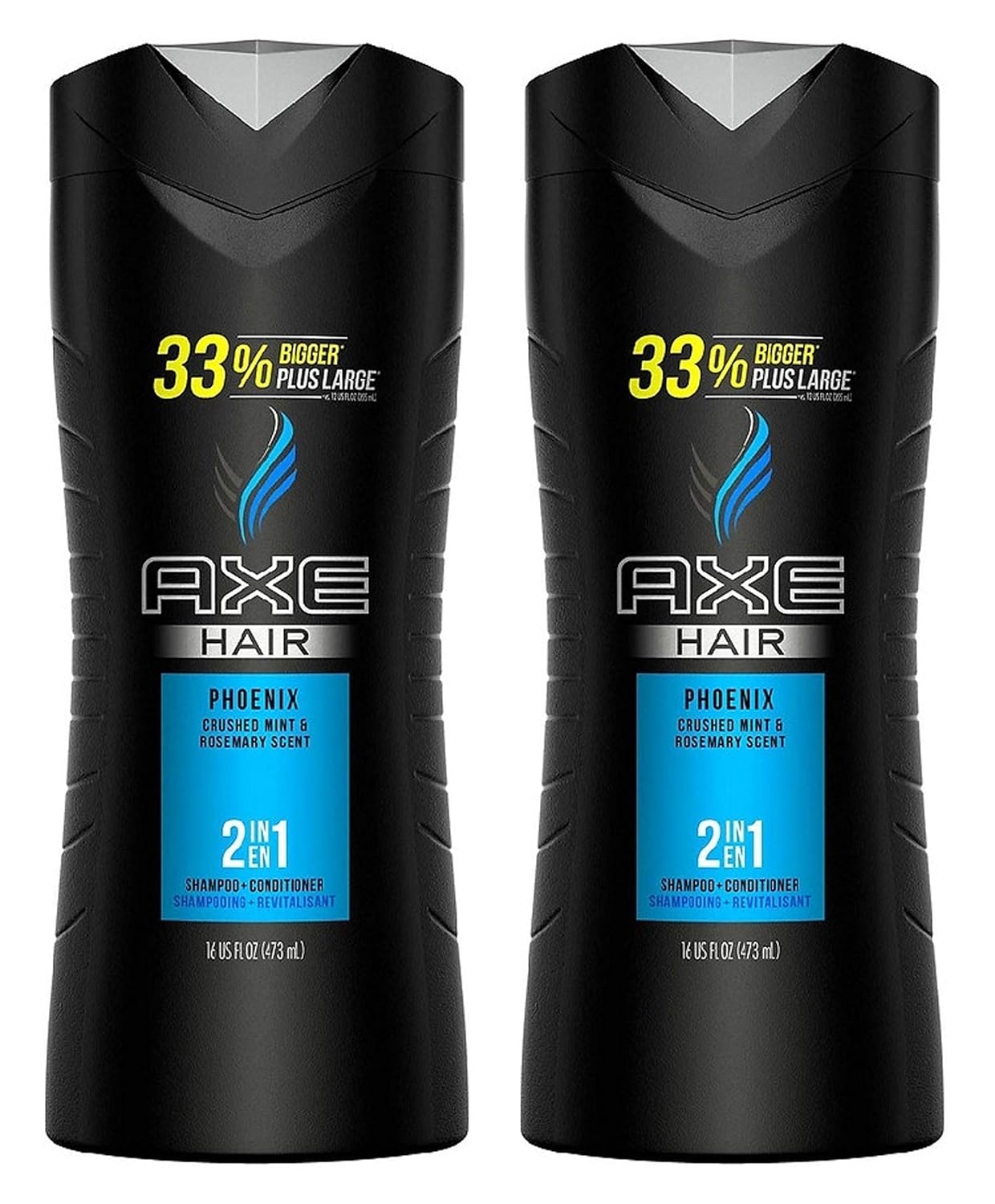 Axe Hair 2 In 1 Shampoo And Conditioner Phoenix 16 Fluid Ounce Pack Of 2 Beauty Amazon Com