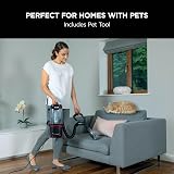Shark Corded Upright Vacuum NV602UKT Lift-Away Pet Red Black 750W 8m view 7