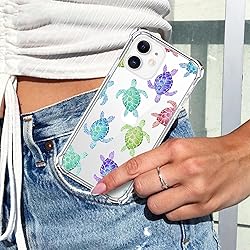 LuGeKe Sea Turtles Pattern Print Case for iPhone