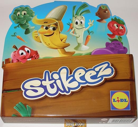 Lidl Stikeez 2018 Obst und Gemüse Sammelalbum ( leer OVP