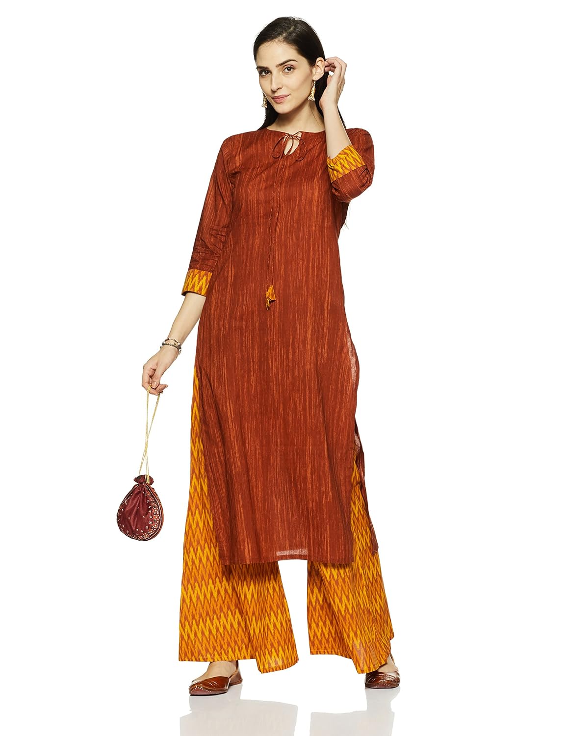 gerua women's straight salwar suit set