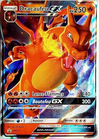 1 Toploader Minttcg Carte Pokemon Dracaufeu Gx Sm211 Sl11 5 Destinees Occultes 250 Pv Francais