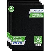 Bagean HPA100 Carbon Pre Filter A Compatible with Honeywell Air Purifier Filter Replacement - Fit HPA100 HPA5100B HPA3100B Series - Activated Prefilter A Absorbs Odor & Filters Freshen the Home (4-Pk)