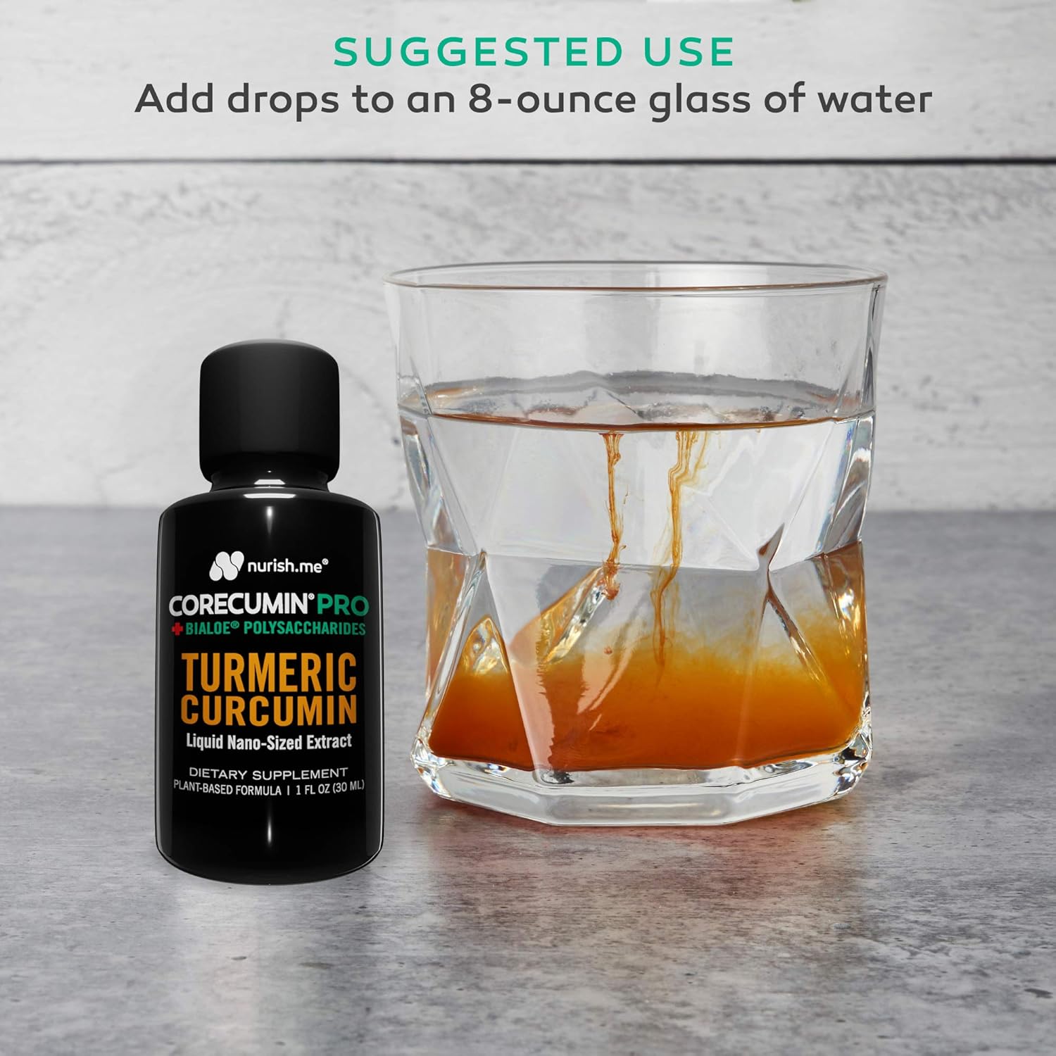 CoreCumin Pro Advanced Liquid Turmeric Curcumin Supplement with Aloe