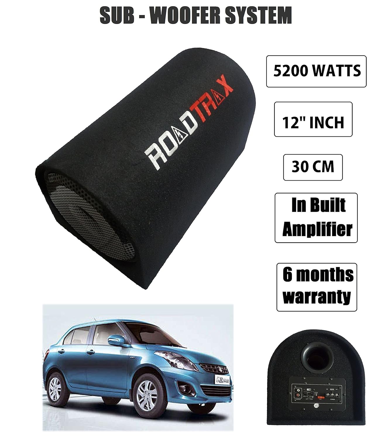 best subwoofer for maruti swift