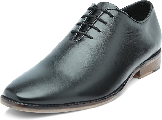 black leather shoes mens